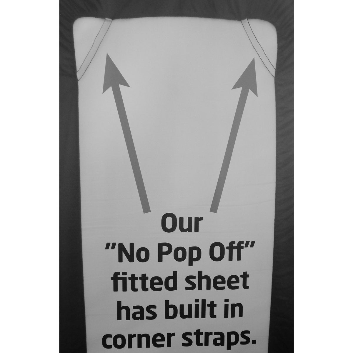 Fitted Sheets with Corner Straps